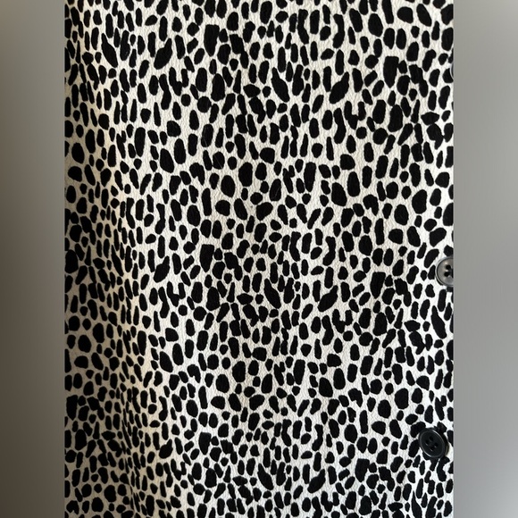 Frank + Oak Animal-Print Button-Down Collared Blouse (Large) - Picture 8 of 8